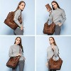 Tote Bag for Women PU Leather Shoulder Bags Fashion Hobo Bags with Adjustable Shoulder Strap - 2 of 4