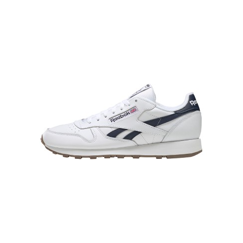 globaal Nucleair tv station Reebok Classic Leather Shoes Mens Sneakers 8 Ftwr White / Ftwr White /  Vector Navy : Target