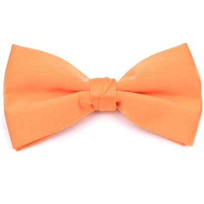 Young Boy's Pre-tied Clip On Bow Tie - Formal Tuxedo Solid Color