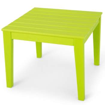 Tangkula Kids Square Table Indoor Outdoor Heavy-Duty All-Weather Activity Play Table