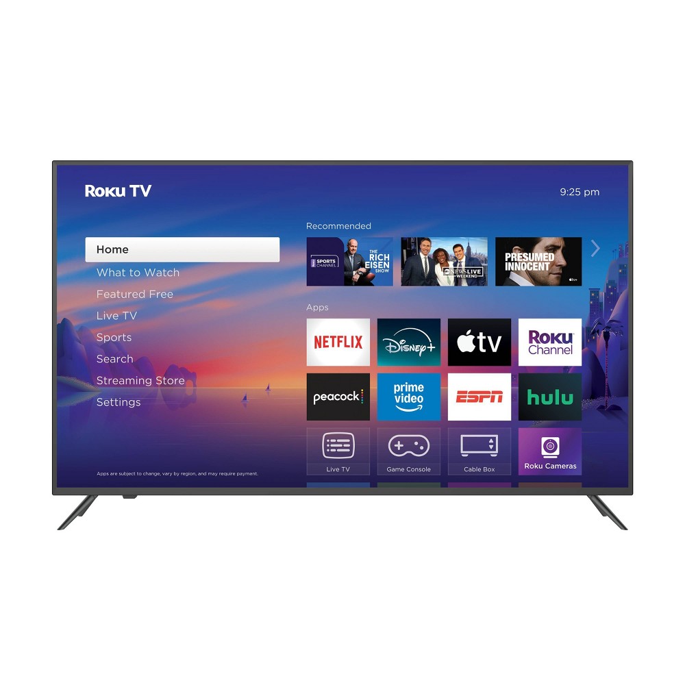 Roku 50" 4K HDR Smart Roku TV with Roku TV Remote - 50BA