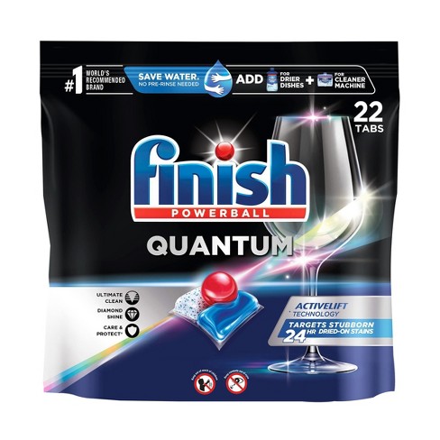 Finish Quantum Ultimate Clean & Shine Dishwasher Detergent Tablets - image 1 of 4