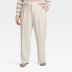 Women's Signature Crepe Essential Trouser - A New Day™ - 1 of 3
