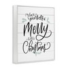 Stupell Industries Merry Little Christmas Planked Phrase, 11" x 14" - 3 of 4