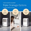 hOmeLabs 4,500 Sq. Ft. WiFi-Enabled Dehumidifier with Pump - Superior Moisture Removal & Humidity Control - 50 Pint - 3 of 4