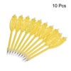 Unique Bargains Plastic 2H Oval Clip Golf Scoring Pencils with Eraser 10 Pcs - 3 of 4