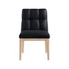 Meridian Furniture,Adrian Vegan Leather Dining Side Chair, Set of 2 - 2 of 4