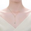 Guili Elegant 14K Gold Plated Y Neck Necklace, combining refined style and a sleek silhouette perfect for enhancing your sophisticated look. - 3 of 3