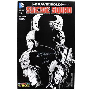 Toynk DC Comics Suicide Squad #25 | Comic Con Box B&W Cover | AUTOGRAPHED