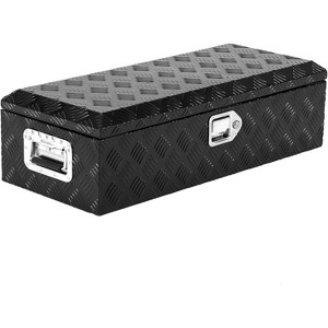 48 Inch Aluminum Truck Tool Box, Heavy Duty Diamond Plate Toolbox with Lock, Waterproof Trailer Tool Box for Pickup Bed & RV - 1 of 4