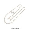 Unique Bargains Women's Faux Pearl Waist Chain 1 Pc - 3 of 4