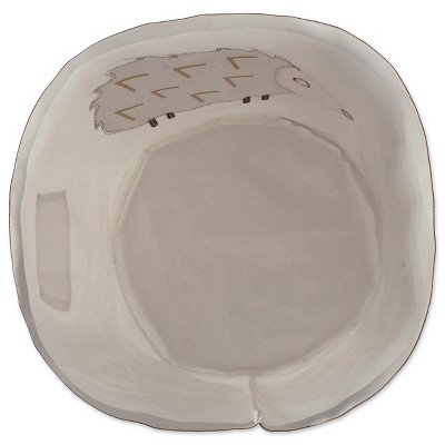 Hedgehog Themed Round Fabric Storage Bin