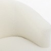 SEYNAR Modern Boucle Upholstered 360 Degree Swivel Accent Club Chair Set of 2,White,29.5''W*29.5''D*28.7''H - 2 of 4
