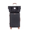 NAYSAYE Bag and Luggage Set 5 Piece Hard Case Spinner Luggage with TSA Lock Expandable for Travel and Business Use, Black, 19.5"*12"*30.5" - 4 of 4