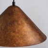 LLHZSY Industiral Dome Pendant Lights for Kitchen Island - Copper - W13.11" - 3 of 4