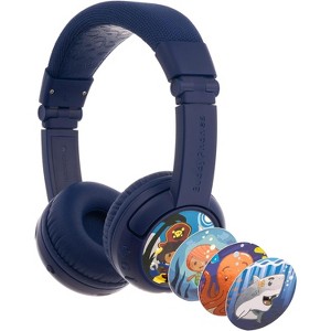 ONANOFF BuddyPhones Play+, Foldable Bluetooth Kids Headphones with Microphone - 1 of 4