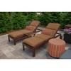 Casual Cushion Stripe Sunbrella Fabric 1-Piece Indoor/Outdoor Lumbar Pillow, 22"W x 9"L - 2 of 4