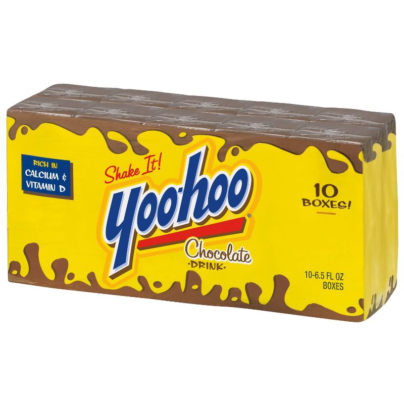 Yoo-hoo Chocolate Drink - 10pk/6.5 fl oz Boxes, 6 of 8