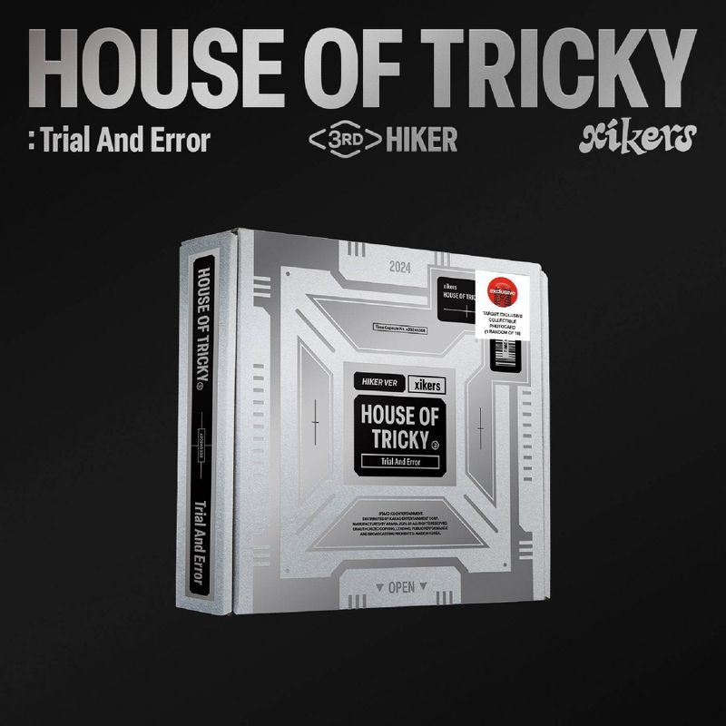xikers - HOUSE OF TRICKY : Trial And Error (HIKER ver.) (Target Exclusive, CD), 1 of 4