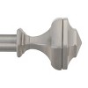 Iron Expandable Silver Window Curtain Rod by Blue Nile Mills - 4 of 4