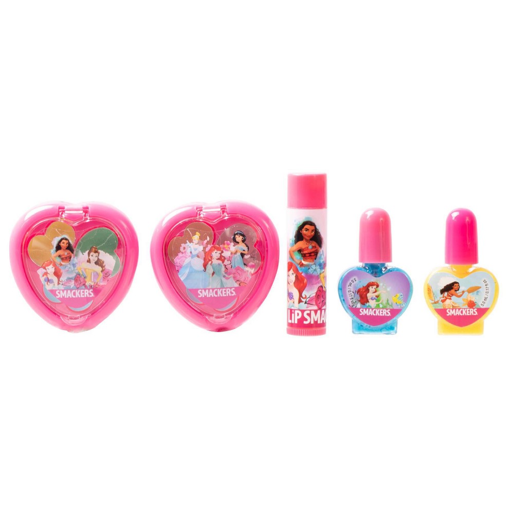 Photos - Other Cosmetics Lip Smacker Pouch Color Cosmetic Set - Princess - 5pc 