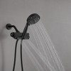 10-spray Wall Mount Dual Shower Head and Handheld Shower Head 1.8 GPM with Stainless Steel Hose - 3 of 4