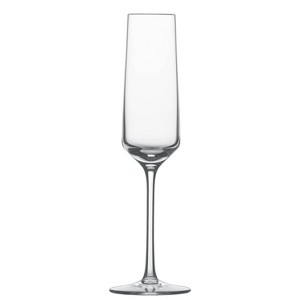 Zwiesel Glas 7.1oz 6pk Crystal Pure Champagne Flute Glasses: Schott Zwiesel Modern Fluted Drinkware, Dishwasher-Safe - 1 of 3