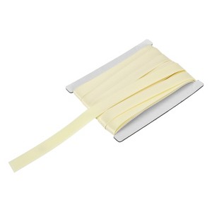 Unique Bargains Satin Fabric Quilting Hemming Binding DIY Craft Double-Fold Bias Tape - 1 of 4