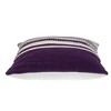 Parkland Collection,Transitional Striped Square Pillow - 3 of 4
