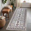 Modern Diamond Border Washable Indoor Area Rug by Blue Nile Mills - 2 of 4