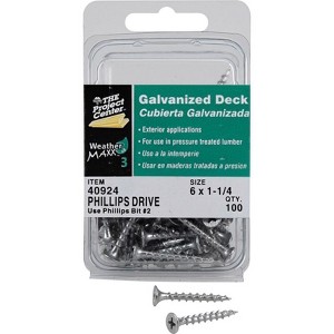 Hillman Weather Maxx 3 No. 6 X 1-1/4 in. L Phillips Bugle Head Deck Screws 100 pk - 1 of 1