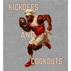 Kickoffs & Cookouts American Football Adult Long Sleeve Hoodie - 2 of 3