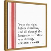 Amanti Art Simple Christmas I by Laura Marshall Canvas Wall Art Print Framed 16 x 16-in. - 3 of 4