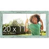 PosterPalooza | Shabby Chic Green Picture Frame - UV Acrylic, Backing Board, Hanging Hardware Included - 2 of 4