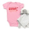 The Juniper Shop Pink Sweet Heart Baby Bodysuit - 2 of 2