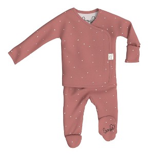 Bonsie Skin to Skin Babywear - Footie - Dottie - 1 of 4