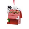 Peanuts® Snoopy on Holiday Doghouse Hallmark Ornament - 2 of 3