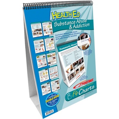 Sportime Substance Abuse and Addiction Flip Chart Set, Grades 5 through 12