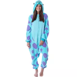 Disney Monsters Inc Adult Sulley Kigurumi Costume Union Suit Pajama (XXL/XXXL)