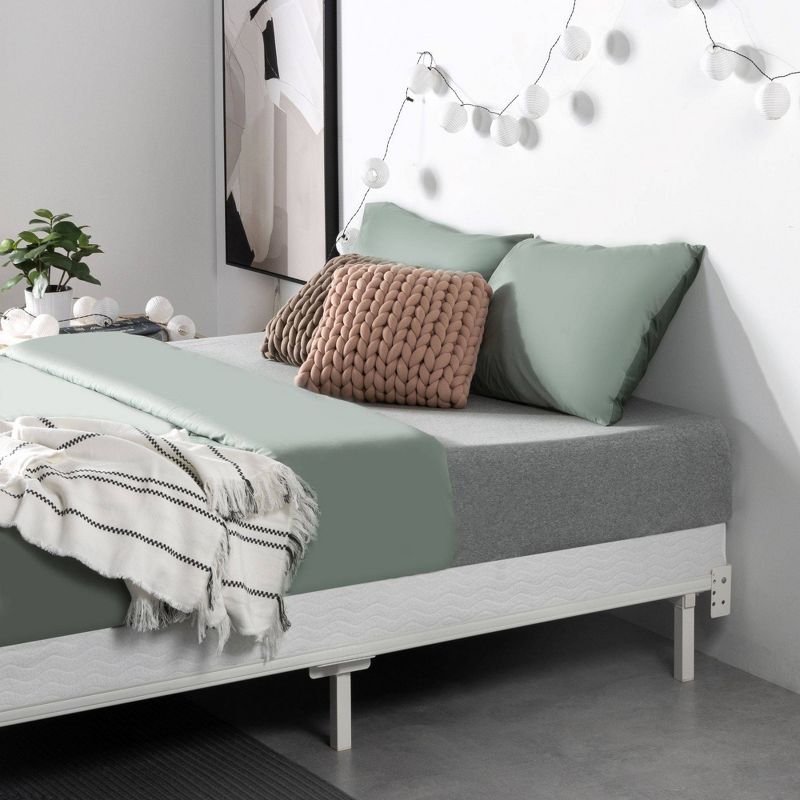 Metal Smart BoxSpring Mattress Base with Quick Assembly Gray - Zinus, 3 of 8