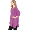 Woman Within Plus Size French Terry Handkerchief Hem Tunic - 4 of 4