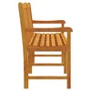 vidaXL Garden Bench Natural wood Solid acacia wood 70.9 in Durable - 4 of 4