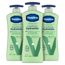 Vaseline Intensive Care Soothing Hydration Hand and Body Lotion - 3ct/20.3 fl oz each