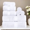 Luxury Cotton Heavyweight Ultra-Plush 8 Piece Towel Set by Blue Nile Mills - 2 of 4