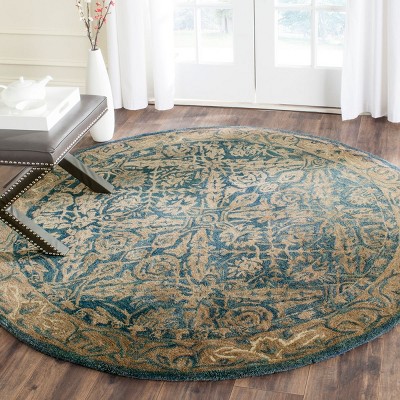 Handmade Tufted Brown Wool 8' x 10' Area Rug