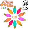 Novelty Lights Multicolor C9 LED RetroGlo Christmas Replacement Bulbs 25 Pack - 4 of 4