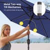 Sonkuki 7.5 ft Outdoor Patio Market Umbrella w/ Crank, Push Button Tilt,  UV-Resistant Canopy - 3 of 4