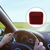 Unique Bargains Auto Car Trash Can Durable Car Door Trash Bin Red 1 Pc 6.3" Length 2.8" Width 5.5" Height ABS Rhinestone - 2 of 4