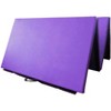 Gulches Folding aerobics mat, extra thick high-density gymnastics mat, tear-resistant aerobics mat for mixed martial arts, stretching, gymnastics - 3 of 4