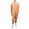 Star Wars The Mandalorian Baby Grogu Adult Hooded Kigurumi Union Suit Pajama Onesie With Ears - 2 of 4